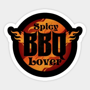 Spicy BBQ Love Sticker